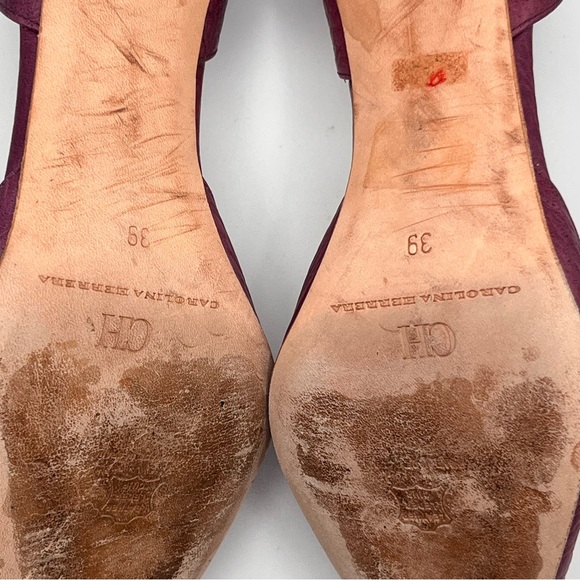 🥳 HOST PICK 🥳 CAROLINA HERRERA LEATHER D’ORSAY PUMPS - Picture 5 of 13